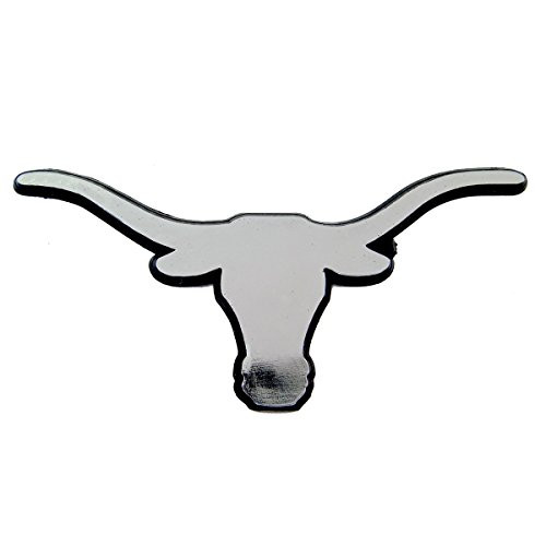 NCAA Texas Longhorns Chrome Auto Emblem, Once Size, Multi