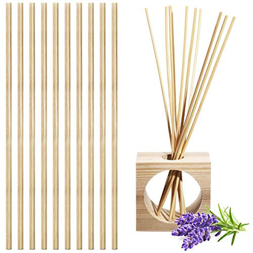 50 Pieces Lavender Pre-Fragranced Reed Diffuser Refill Sticks Air Freshener Reed Diffuser No Oils, Sprays or Flames for Living Room, No Bottle Included 50 Pieces Lavender Pre-Fragranced Reed Diffuser Refill Sticks Air Freshener Reed Diffuser No Oils, Sprays or Flames for Living Room, No Bottle Included