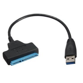 CY Super Speed 5Gbps USB 3.0 to SATA 22 Pin Adapter Cable for 2.5 Hard Disk Driver SSD