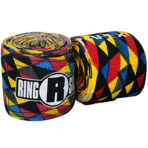 Ringside Apex Boxing Training Hand Wraps (Pair) Multicolor, One Size