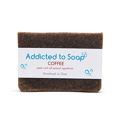 Addicted to Soap Pine Tar Soap Mens Soap Bar Black Soap with Natural Organic Olive and Coconut Oils Best Soap for Men Guaranteed Handmade in Texas Body Hand Soap Bar (Coffee Soap) Addicted to Soap Pine Tar Soap Mens Soap Bar Black Soap with Natural Organic Olive and Coconut Oils Best Soap for Men Guaranteed Handmade in Texas Body Hand Soap Bar (Coffee Soap)