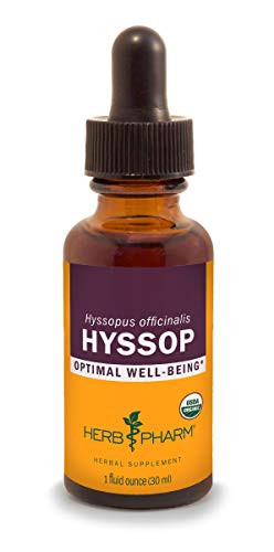 Herb Pharm Certified Organic Hyssop Liquid Extract - 1 Ounce