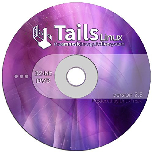 Tails Linux 2.5 - Browse Anonymously - Bootable Premium DVD