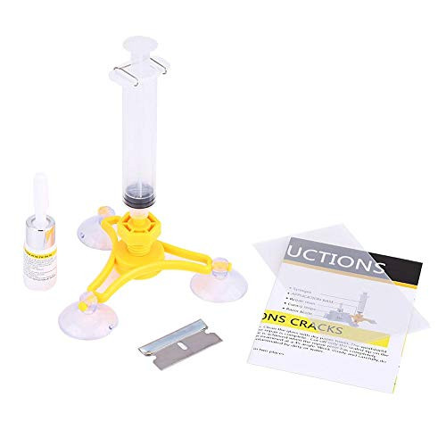 Windshield Repair Kit, Car Auto Windshield Repair Kit Glass Crack Resin Sealer Windscreen Restore Fix Set Triangular