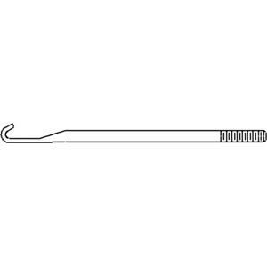 One New Battery Hold Down Bolt w/o Nut Fits Ford, Fits New Holland 2000, 2310, 2600, 2610, 2810, 2910, 3000, 3600, 3610, 3900, 3910, 4000, 4100, 4110, 4600, 4610, 5000, 5110, 550, 555, 555A, 555B, 5