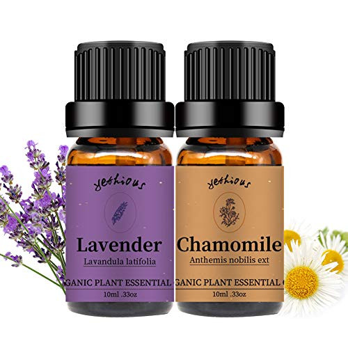 Yethious Chamomile Lavender Essential Oil Set Organic Pure Therapeutic Grade Aromatherapy Massage Oils 2 Pack Yethious Chamomile Lavender Essential Oil Set Organic Pure Therapeutic Grade Aromatherapy Massage Oils 2 Pack