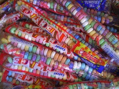 Smarties Candy Wrapped Necklaces (Pack of 4)