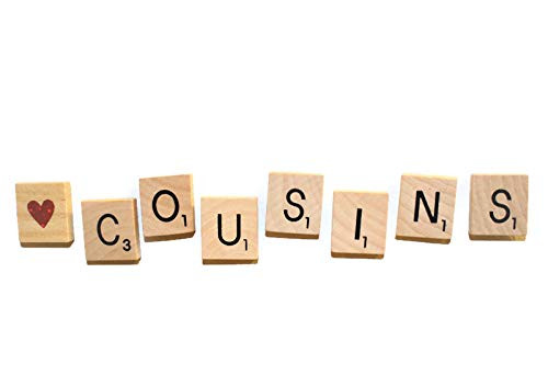 Cousins Magnet, Cousins Gift, Cousins Birthday, Cousins Christmas, Cousins Scrabble, Cousin Crew Gift, Cousin Squad Gift, Family Magnet Set, Niece Gift,