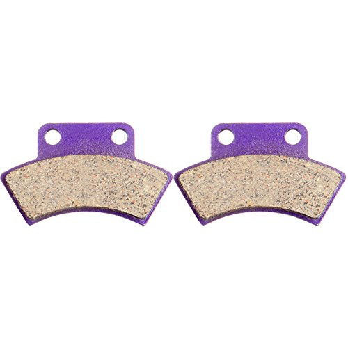 ECCPP FA232 Brake Pads Rear Carbon Fiber Replacement Brake Pads Kits Fit for 1987 1988 1989 1990 1991 1992 1993 1994 1995 1996 1997 1998 1999 2000 Polaris