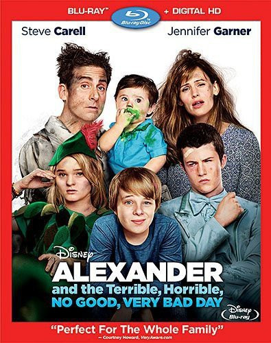 Alexander and the Terrible, Horrible, No Good, Very Bad Day  Blu-ray