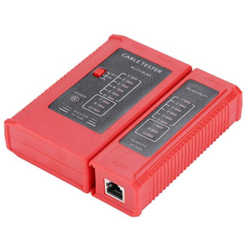 Aukson Network Cable Tester WZ-468 Network Wire Tester RJ45 and RJ11 Ethernet LAN Network Test Tool