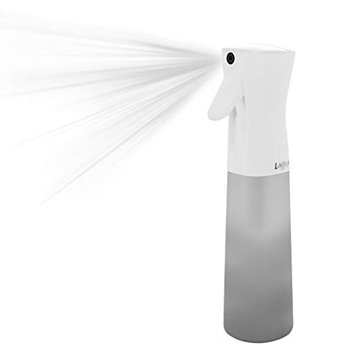 Hair Spray Bottles, Plant Mister Spray Bottle, Fine Mist Spray Bottles, Ultra Fine Continuous Water Mister for Hairstyling, Cleaning, Plants, Misting  and  Skin Care Home Clean (12oz/360ml, Gradient Gray)