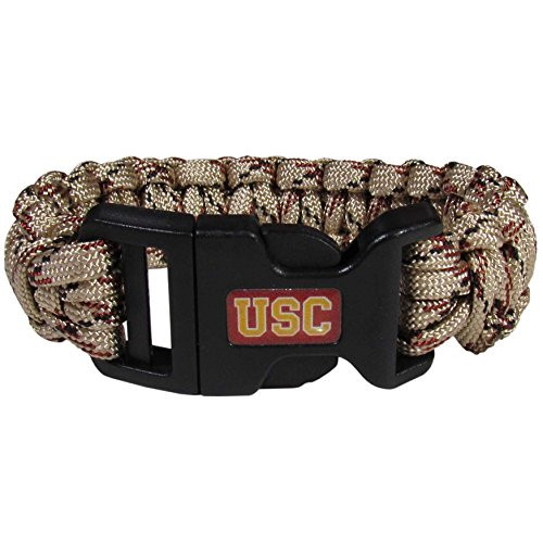 NCAA Siskiyou Sports Fan Shop Usc Trojans Camo Survivor Bracelet One Size Tan NCAA Siskiyou Sports Fan Shop Usc Trojans Camo Survivor Bracelet One Size Tan