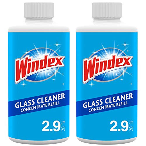 Windex Glass and Window Cleaner Concentrate Refill, Two 2.9 Bottles Windex Glass and Window Cleaner Concentrate Refill, Two 2.9 Bottles