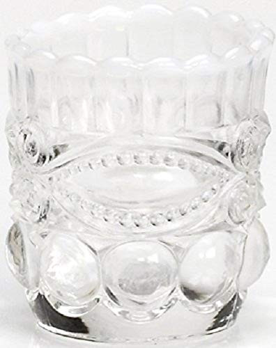 Toothpick Holder - Eyewinker - French Opalescent - Mosser USA