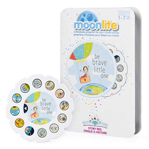 Moonlite - Be Brave Little One Story Reel for Moonlite Storybook Projector, for Ages 1 and Up