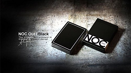 Murphy's Magic Supplies, Inc. NOC Out: Black Playing Cards   Poker Deck   Collectable