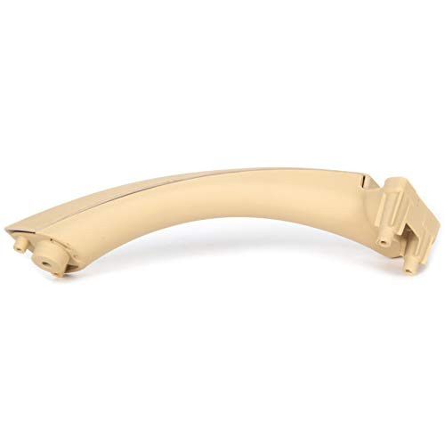 HECASA TAN Inner Door Pull Handle Cover plus Door Handle Outer Cover Compatible With BMW 3 Series E90/E91 Passenger Right Side