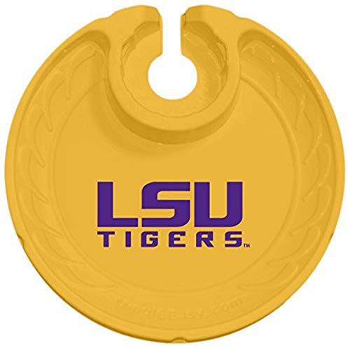 NCAA LSU Tigers Fanplates, Yellow, One Size
