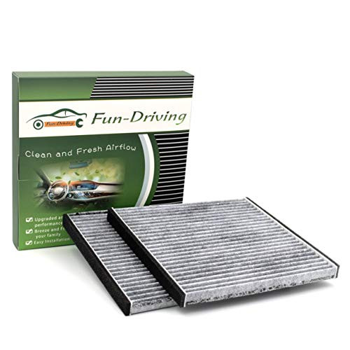 Cabin Air Filter for Toyota Avalon/Camry/Solara/Sienna/Lexus RX350/RX400h/ES330/GX470,Replace CF10132/87139-06030/87139-32010 (Activated Carbon,2 Pack)