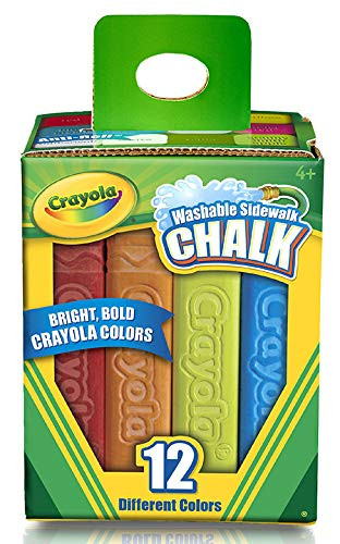 Crayola 51-2012 Sidewalk Chalk 12 Count