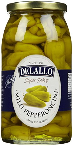 DeLallo Pepperoncini Mild, 25.5 oz