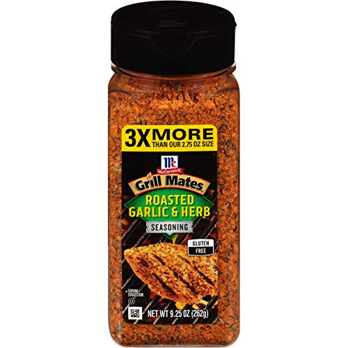 McCormick Grill Mates Roasted Garlic  and  Herb Seasoning, 9.25 oz