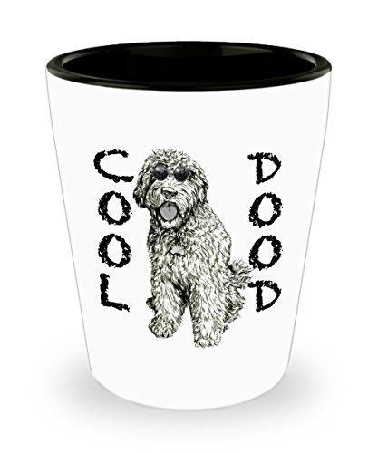 Goldendoodle Shot Glass, Cool Dood Toothpick Holder, Doodle Lovers Gift