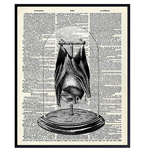 Bats Wall Decor - Bats Decor - Medieval Gothic Decor - Creepy Wall Decor - Goth Wall Art - Vampire Bat - Scary Decorations - Gothic Gifts