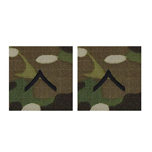 US Army Sew-On OCP Scorpion Rank For Cap Only Pair Private
