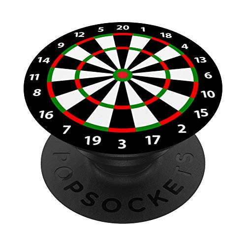 Dart Lover Gift For Darts Player PopSockets PopGrip: Swappable Grip for Phones  and  Tablets