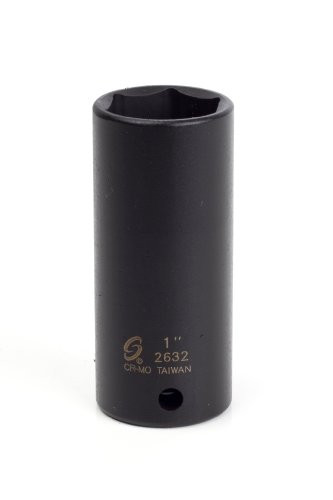 Sunex 2632 1/2-Inch Drive 1-Inch Extra Thin Wall Deep Impact Socket