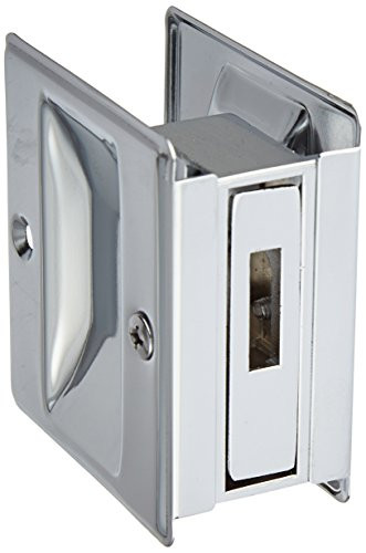 Cal Royal SDL1726 Passage Sliding Door Lock, Polished Chrome
