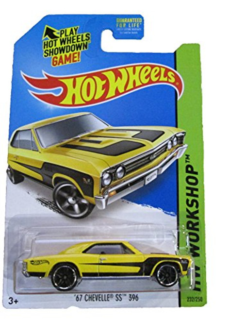 Hot Wheels - 2014 HW Workshop 232/250 - Muscle Mania - 67 Chevelle SS 396 (yellow) Hot Wheels - 2014 HW Workshop 232/250 - Muscle Mania - 67 Chevelle SS 396 (yellow)