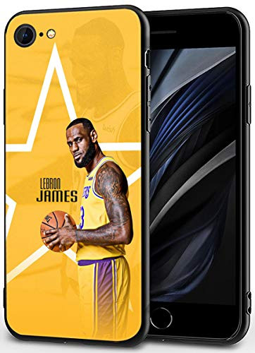 iPhone SE 2020 Case,iPhone 8 Case,iPhone 7 Case,Basketball Theme Design Ultrathin Cover Cases for iPhone 7/8/SE2020 4.7 inch (Lebron-Star)