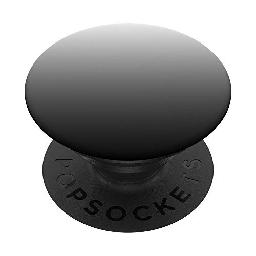 Dark Gray Ombre Gift Slate Gray Grey Color Gradient PopSockets PopGrip: Swappable Grip for Phones  and  Tablets