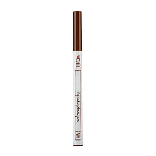 HXAZGSJA Eyebrow Pencil with Tilted Four-pronged Pen Head Design Waterproof Liquid Eyebrow Tattoo Pen