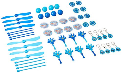 Amscan Skylanders Mega Mix Birthday Party Favors Value Pack (48 Pack), 11 1/2" x 9", Blue