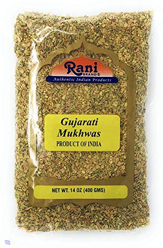 Rani Gujarati Mukhwas (Special After Dinner Mix) 400g (14oz) ~ Vegan   No Colors   Indian Origin