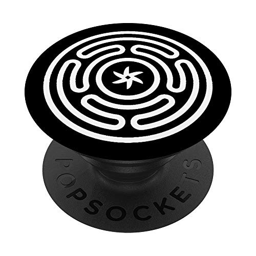 Hecate Wheel Goddess Pagan Hekate Symbol Pagan Wicca Symbol PopSockets PopGrip: Swappable Grip for Phones  and  Tablets