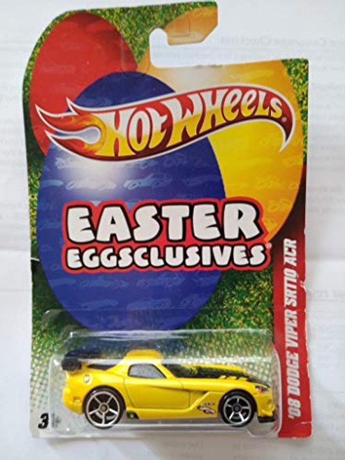 Hot Wheels Easter Eggsclusives '08 Dodge Viper SRT10 ACR Yellow Hot Wheels Easter Eggsclusives '08 Dodge Viper SRT10 ACR Yellow