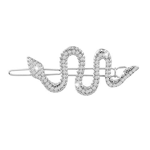 AKTAP Snake Hair Clip Snake Hair Pins Animal Hair Accessories for Snake Lover Reptile Lover Gifts (Snake Hairpin) AKTAP Snake Hair Clip Snake Hair Pins Animal Hair Accessories for Snake Lover Reptile Lover Gifts (Snake Hairpin)