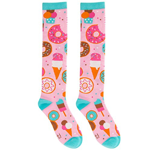 Wit Gifts Knee High Socks, Donut