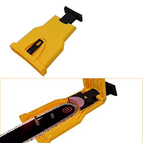 CZS Chainsaw Sharpener, Chainsaw Teeth Sharpener Chain Saw Sharpener Kit Chain Saw Blade Sharpening Tool System Only for Chainsaw with Two Holes CZS Chainsaw Sharpener, Chainsaw Teeth Sharpener Chain Saw Sharpener Kit Chain Saw Blade Sharpening Tool System Only for Chainsaw with Two Holes