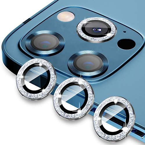 Compatible with iPhone 12 Pro Max (6.7 inch) Camera Lens Protector, Tiietone HD Anti-Scratch Metal Frame Camera Lens Tempered Glass Screen Protector Case Friendly Compatible with iPhone 12 Pro Max (6.7 inch) Camera Lens Protector, Tiietone HD Anti-Scratch Metal Frame Camera Lens Tempered Glass Screen Protector Case Friendly