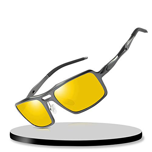 Bircen Night Vision Driving Glasses for Men Women Anti Glare Polarized, HD Sight Yellow Night Rainy Safe Driving Glasses Bircen Night Vision Driving Glasses for Men Women Anti Glare Polarized, HD Sight Yellow Night Rainy Safe Driving Glasses