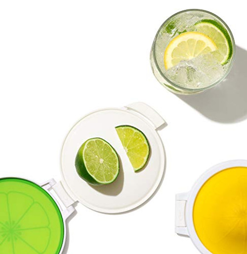 OXO Good Grips Cut and Keep Citrus Saver Set, Lemon/Lime,Multicolor,One size OXO Good Grips Cut and Keep Citrus Saver Set, Lemon/Lime,Multicolor,One size