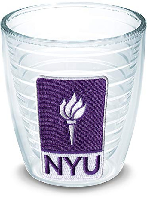 Tervis NYU Violets Logo Tumbler with Emblem 12oz, Clear
