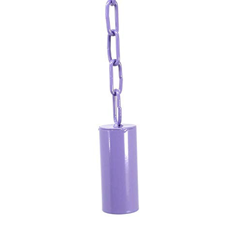 Bonka Bird Toys 1343 Medium Indestructible Pipe Bell Purple Colorful Durable Parrotlet Budgie Finch Bonka Bird Toys 1343 Medium Indestructible Pipe Bell Purple Colorful Durable Parrotlet Budgie Finch