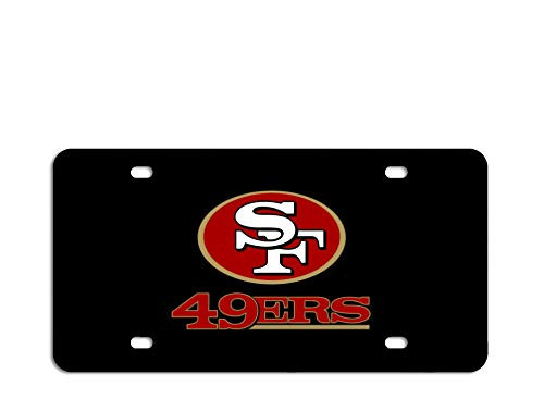 San Francisco License Plate Decorative Car Front License Plate Cover,Vanity Tag Metal Car Plate 6 X12 Inch